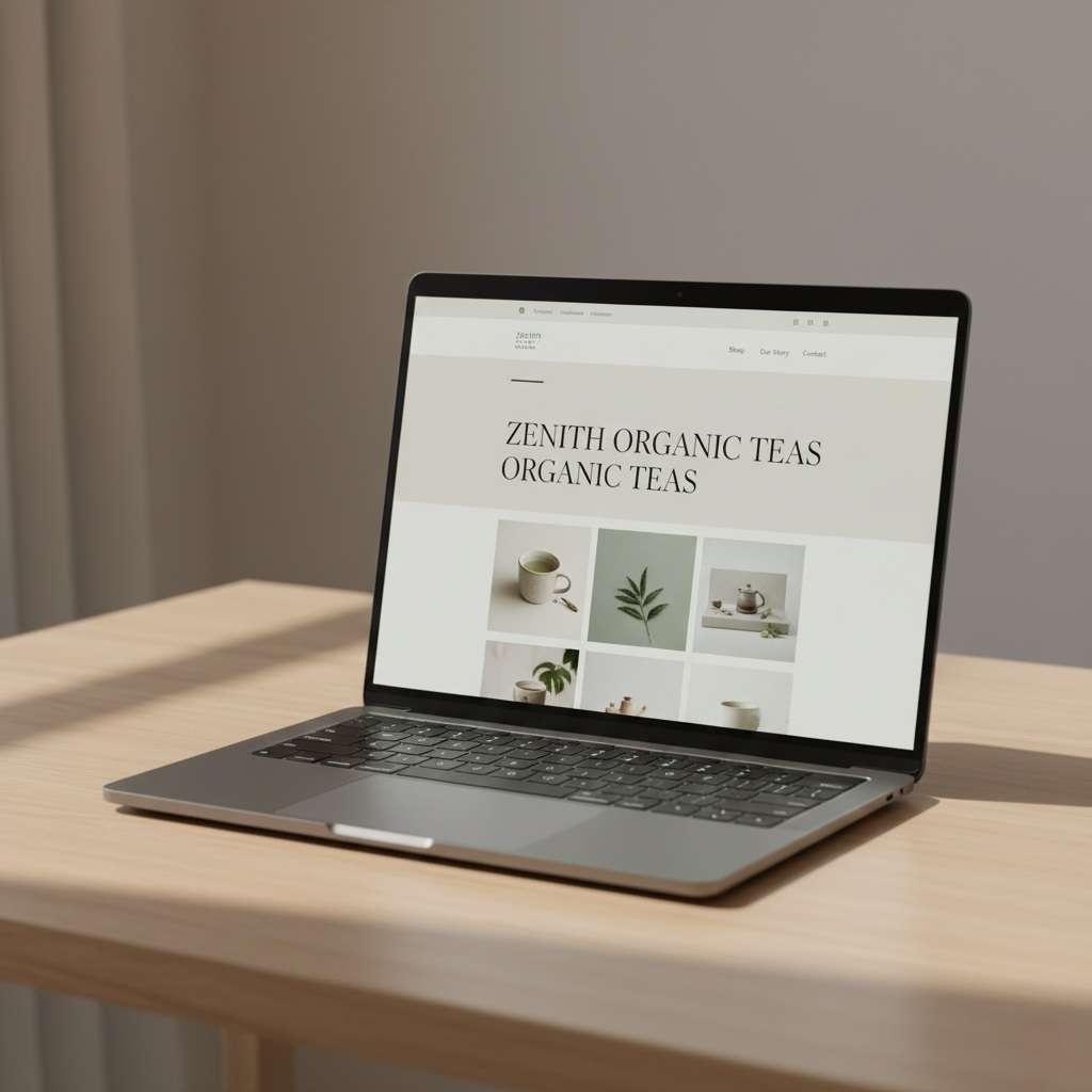 Homepage layout for North Shore Atelier